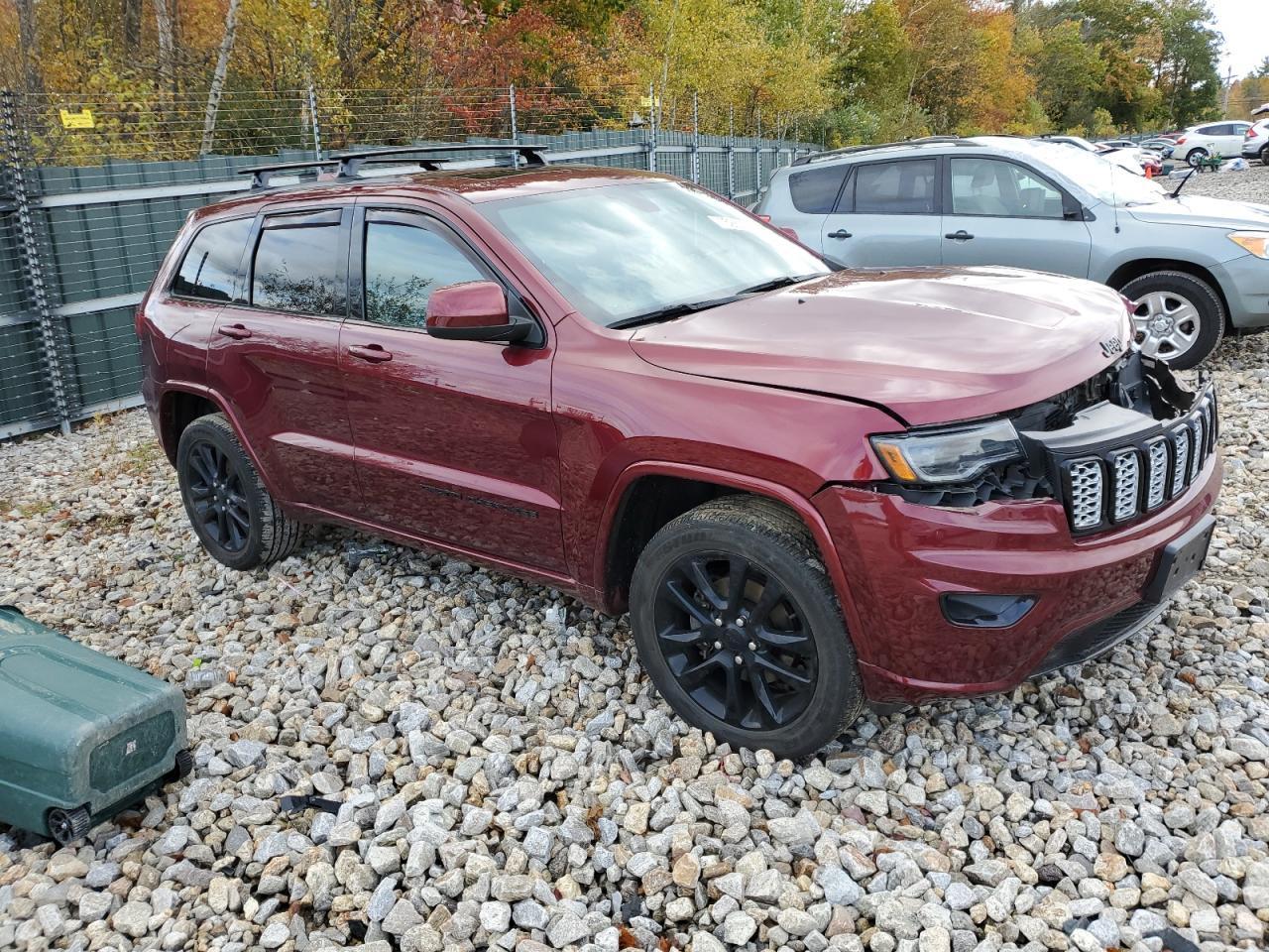 2020 Jeep Grand Cherokee VIN 1C4RJFAG9LC375813 Copart auction photo, front end damage thumbnail 4