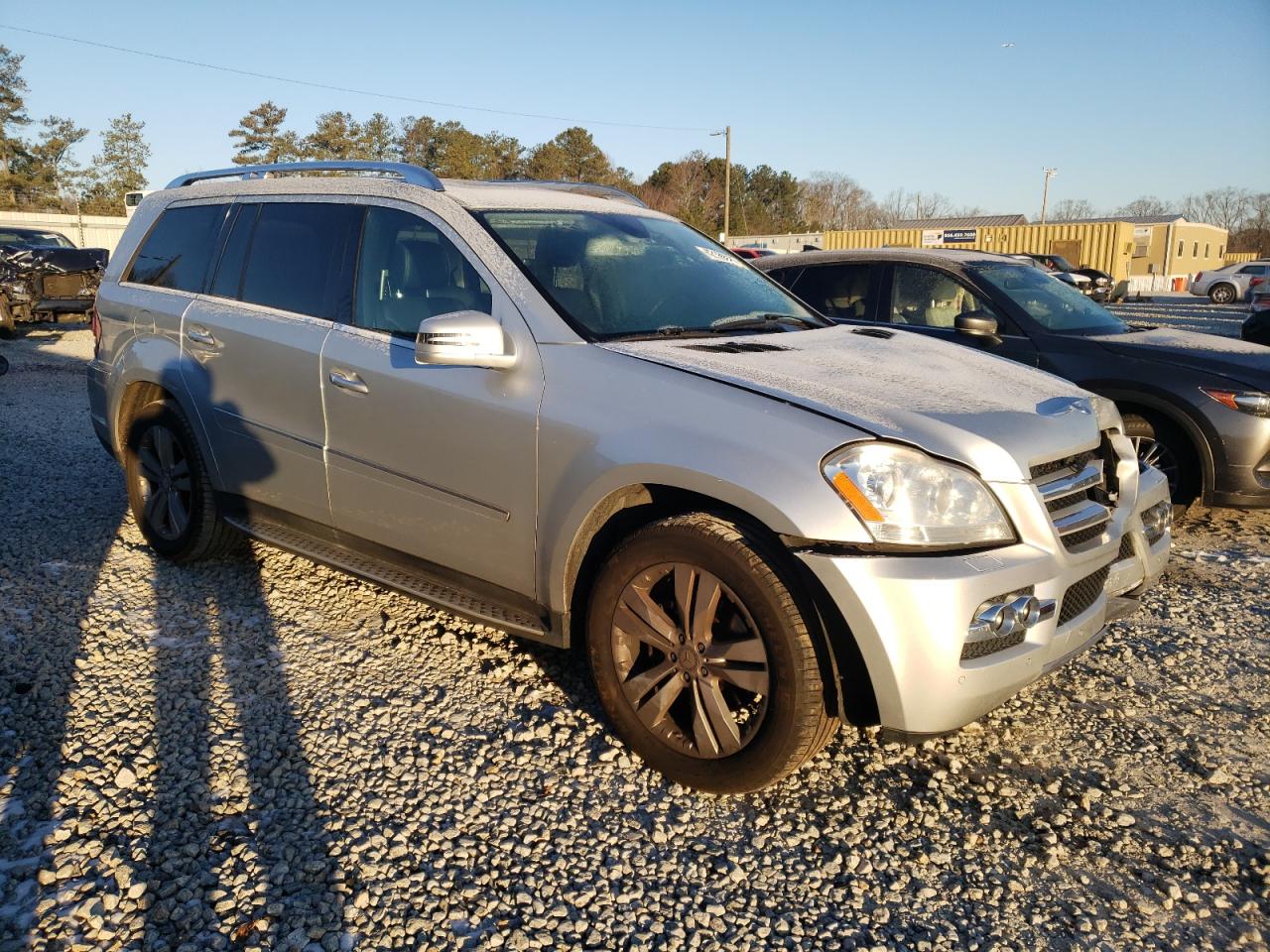 2011 Mercedes-Benz GL-klasse VIN 4JGBF7BE5BA700999 Copart auction photo, front end damage thumbnail 4