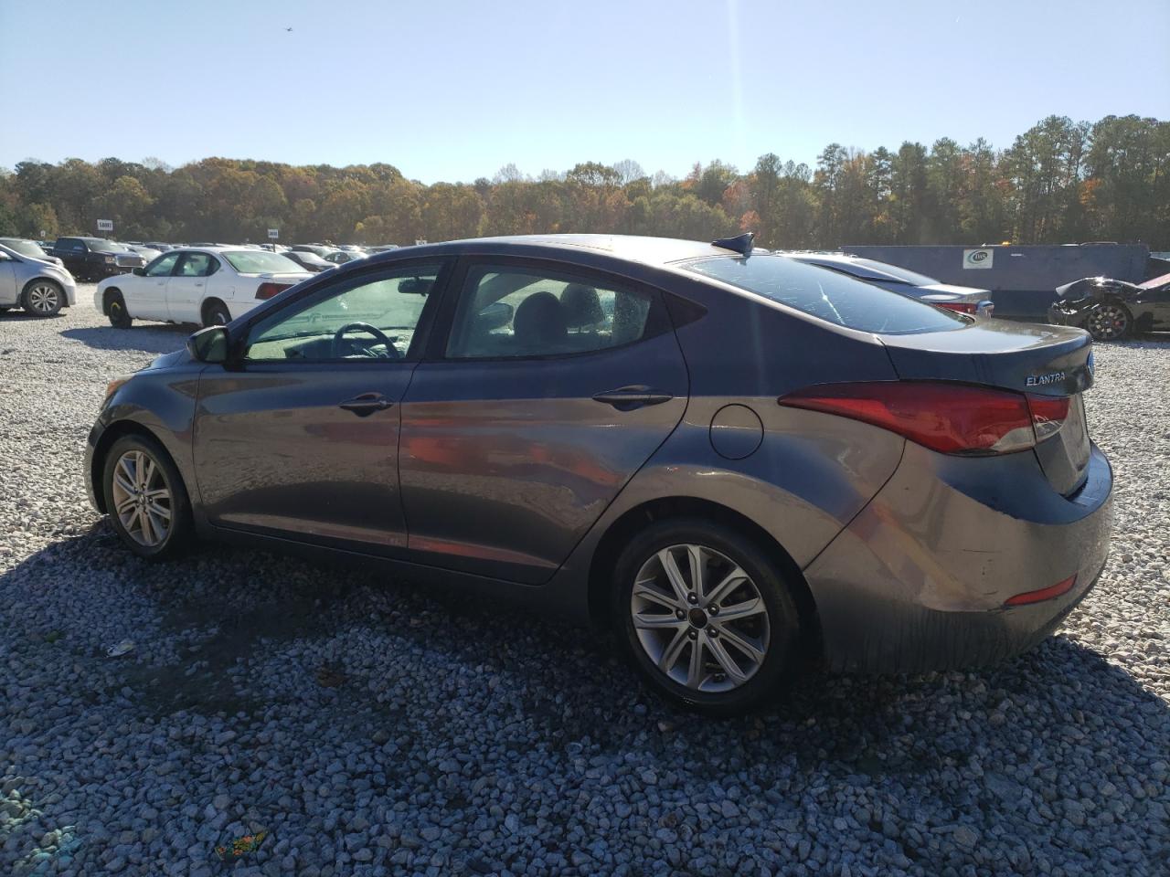 2016 Hyundai Elantra VIN 5NPDH4AE7GH769670 Copart auction photo, front end / minor dent/scratches damage thumbnail 2