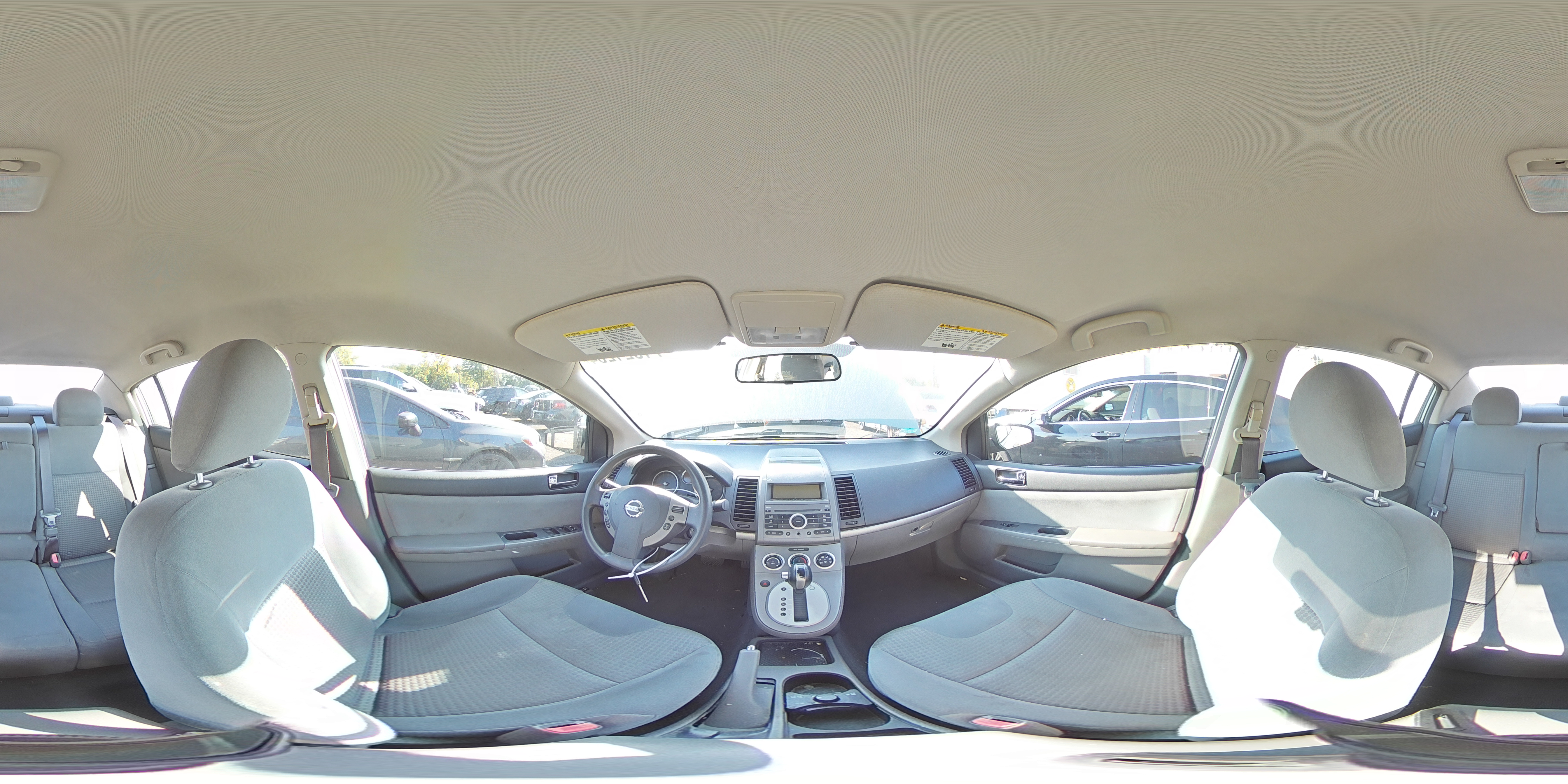 2008 Nissan Sentra VIN 3N1AB61E08L667535 Copart auction photo, front end / rear end damage thumbnail 12
