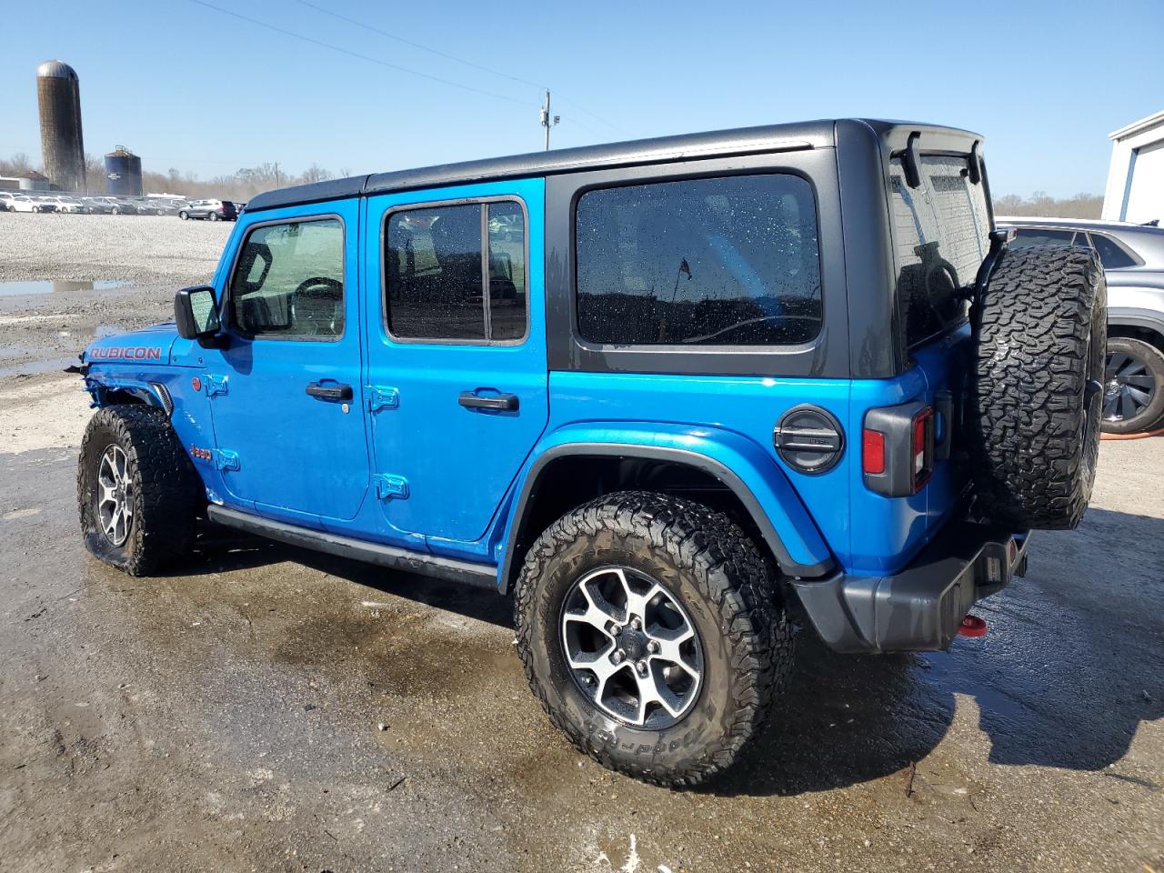 2021 Jeep Wrangler VIN 1C4HJXFN0MW657623 Copart auction photo, front end / undercarriage damage thumbnail 2