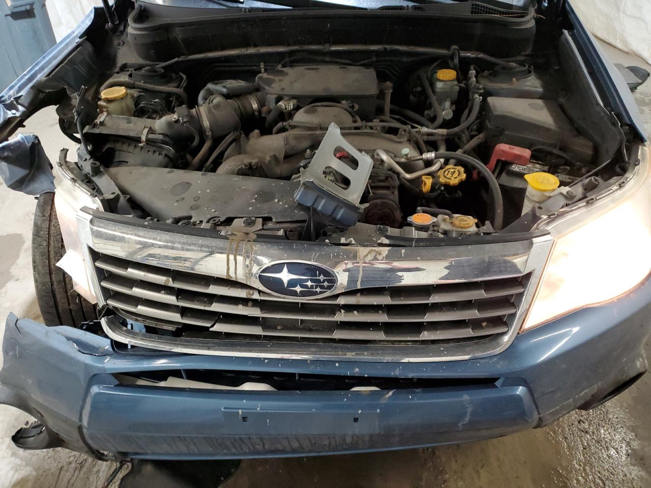 2010 Subaru Forester VIN JF2SH6CC1AH757276 Copart auction photo, front end damage thumbnail 12