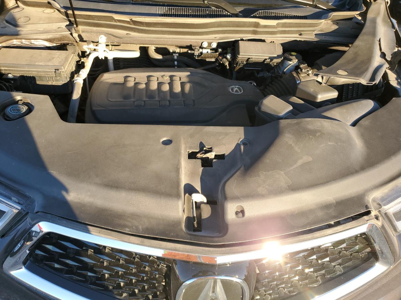 2019 Acura MDX VIN 5J8YD4H56KL004555 Copart auction photo, front end damage thumbnail 12