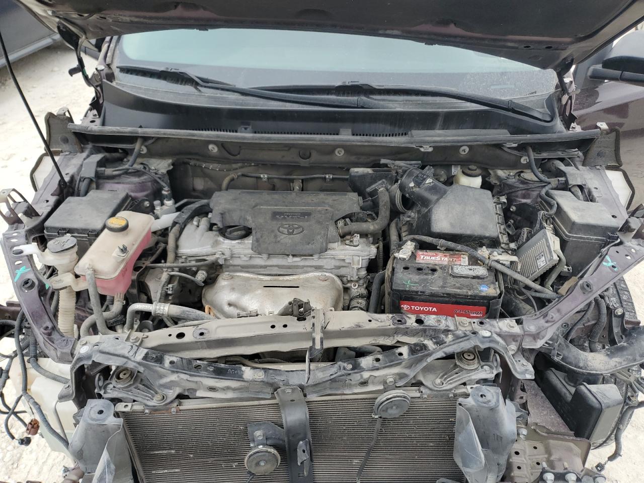 2017 Toyota RAV 4 VIN 2T3ZFREV9HW366917 Copart auction photo, front end damage thumbnail 12