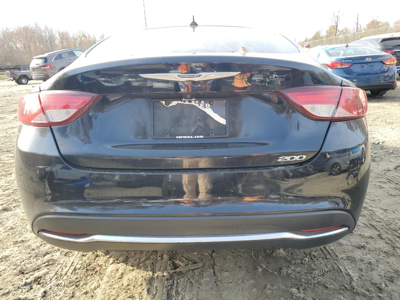 2016 Chrysler 200 VIN 1C3CCCAB6GN165316 Copart auction photo, front end / undercarriage damage thumbnail 5