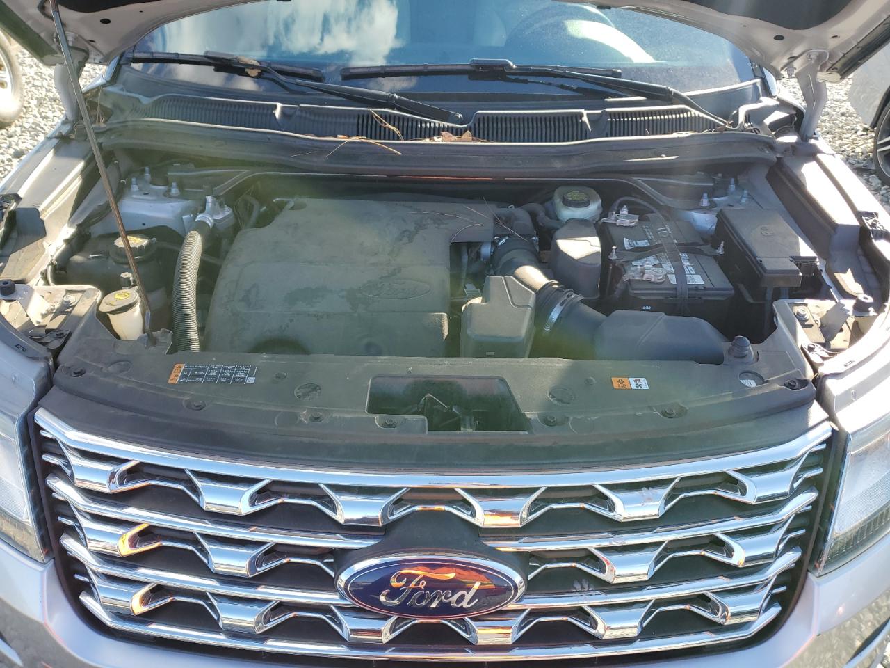 2016 Ford Explorer VIN 1FM5K8F83GGC27126 Copart auction photo, rear end damage thumbnail 12