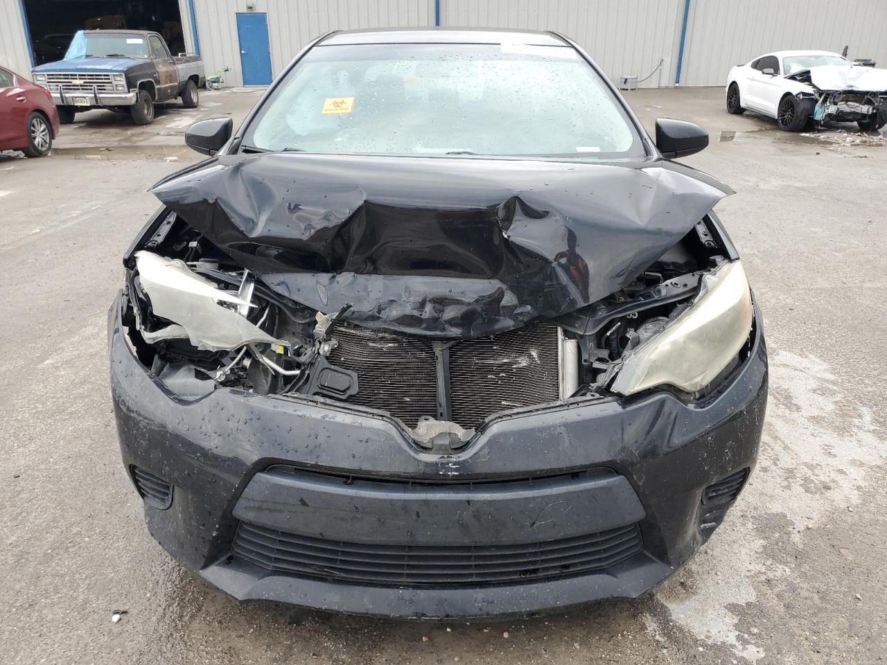 2014 Toyota Corolla VIN 2T1BURHE4EC154984 Copart auction photo, front end damage thumbnail 5