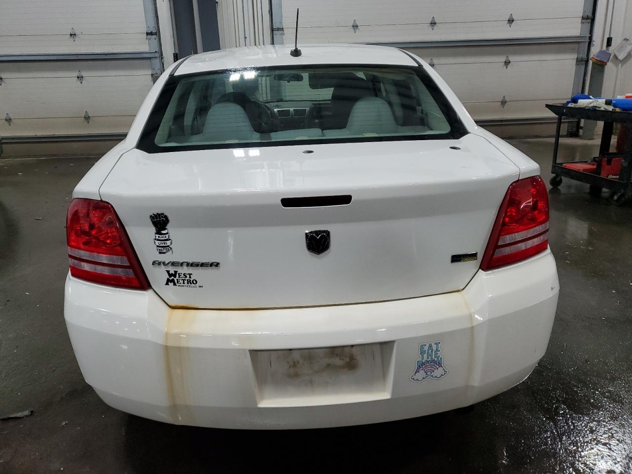 2008 Dodge Avenger VIN 1B3LC46R88N232539 Copart auction photo, side damage thumbnail 6