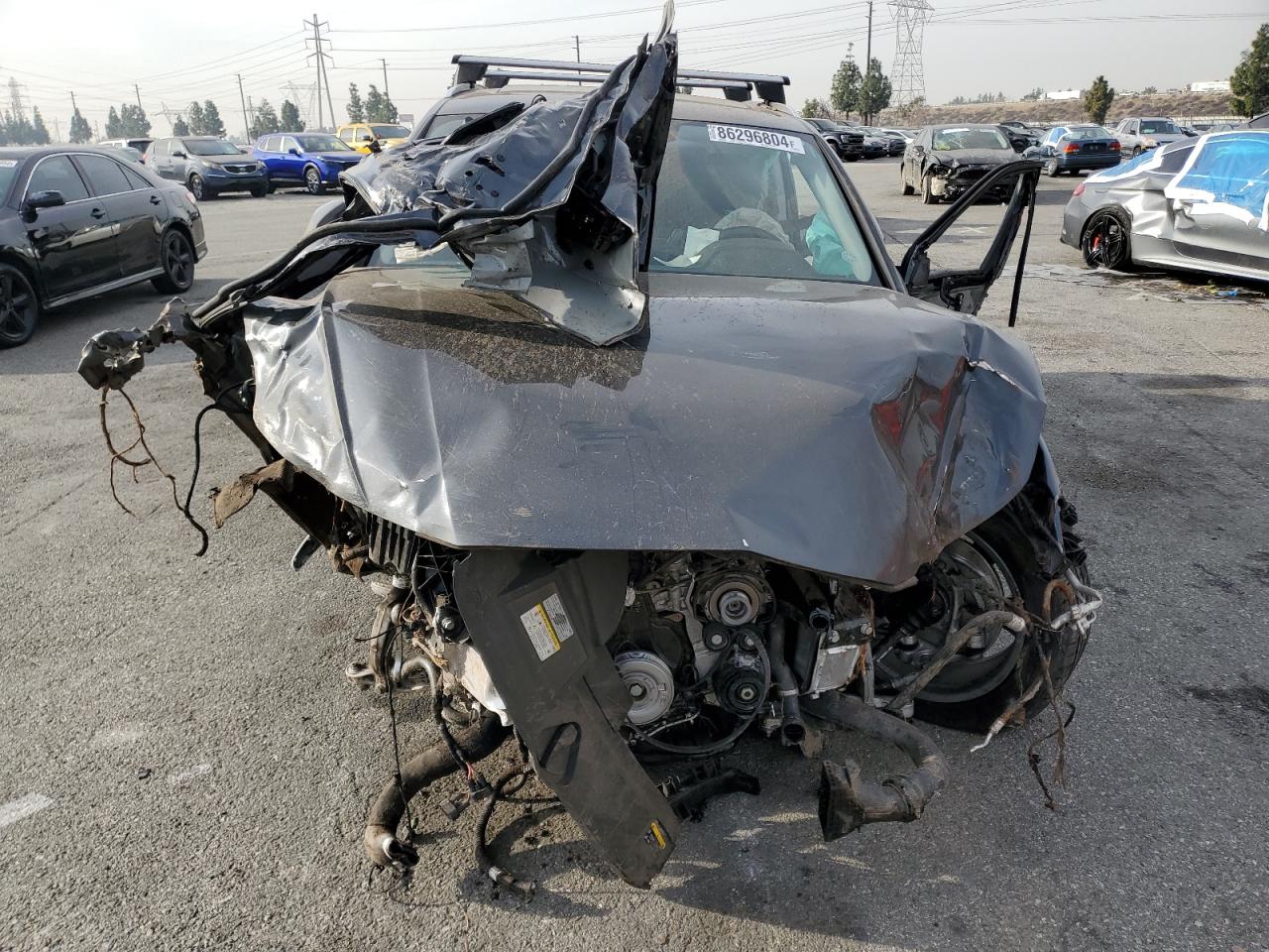 2023 Audi Q5 VIN WA1BBAFY4P2075489 Copart auction photo, all over / undercarriage damage thumbnail 5