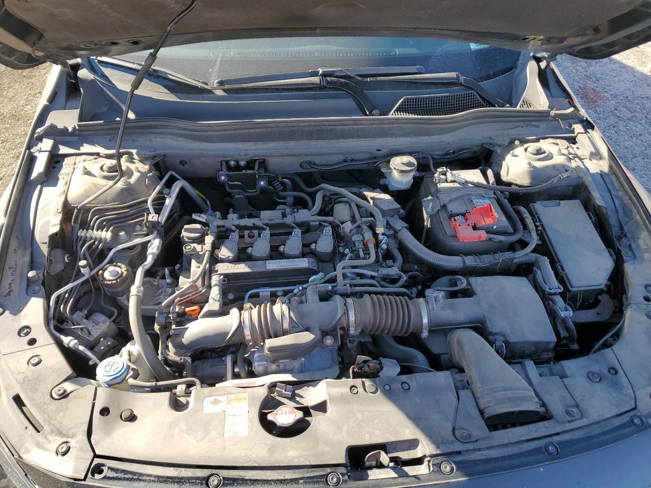 2018 Honda Accord VIN 1HGCV1F43JA116627 Copart auction photo, vandalism / all over damage thumbnail 11