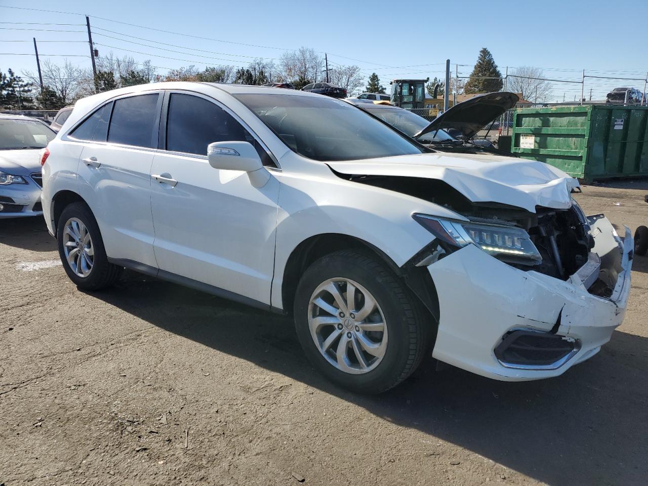 2017 Acura RDX VIN 5J8TB4H36HL017099 Copart auction photo, front end damage thumbnail 4