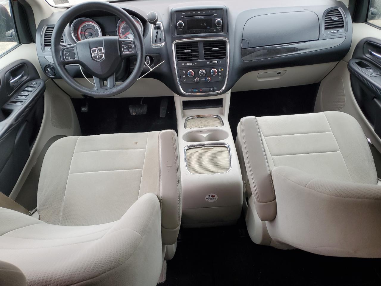 2012 Dodge Caravan VIN 2C4RDGCG5CR211167 Copart auction photo, front end damage thumbnail 8