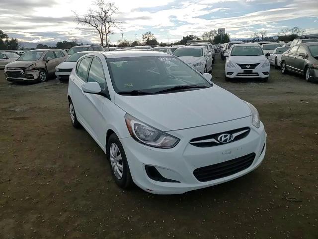 2014 Hyundai Accent VIN KMHCT5AE1EU195677 Copart auction photo, rear end damage thumbnail 10