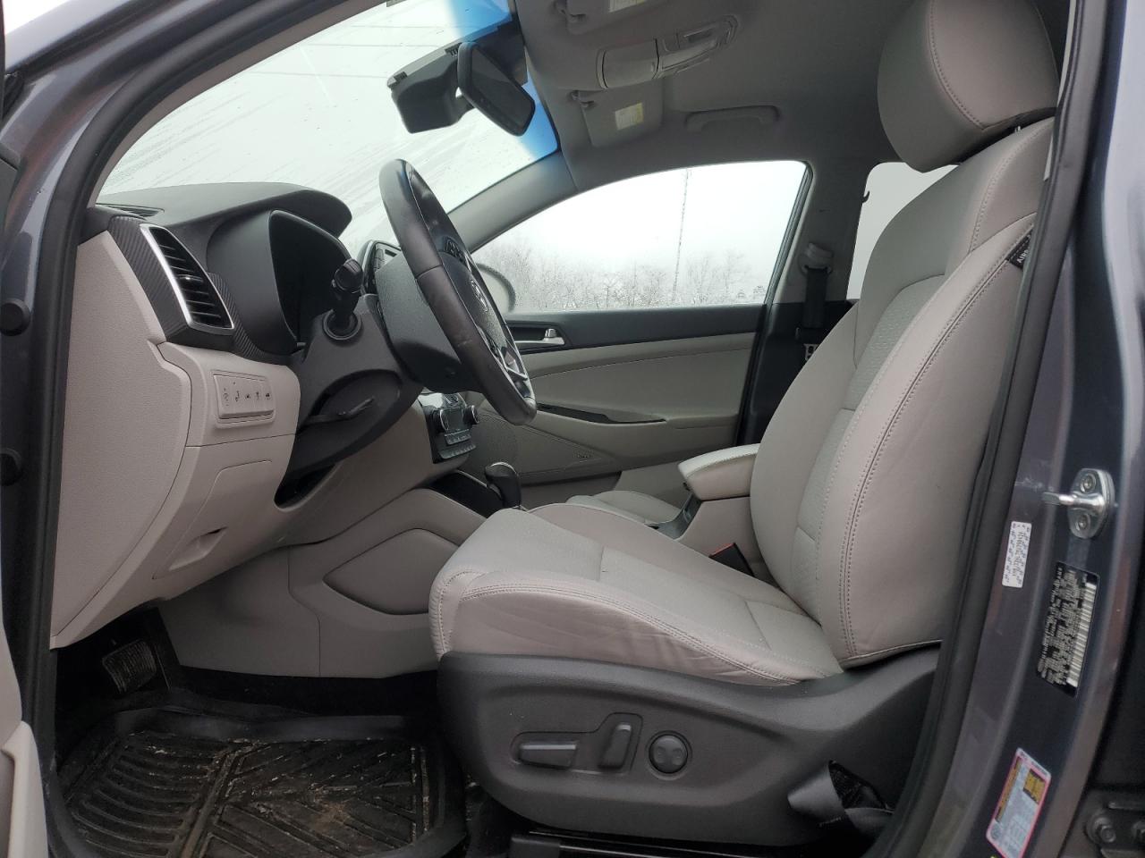 2021 Hyundai Tucson VIN KM8J33AL7MU390434 Copart auction photo, rear end damage thumbnail 7