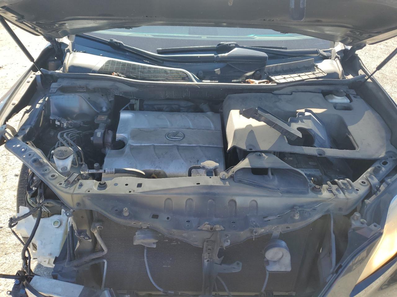 2011 Lexus RX VIN 2T2ZK1BA6BC046529 Copart auction photo, front end / minor dent/scratches damage thumbnail 12