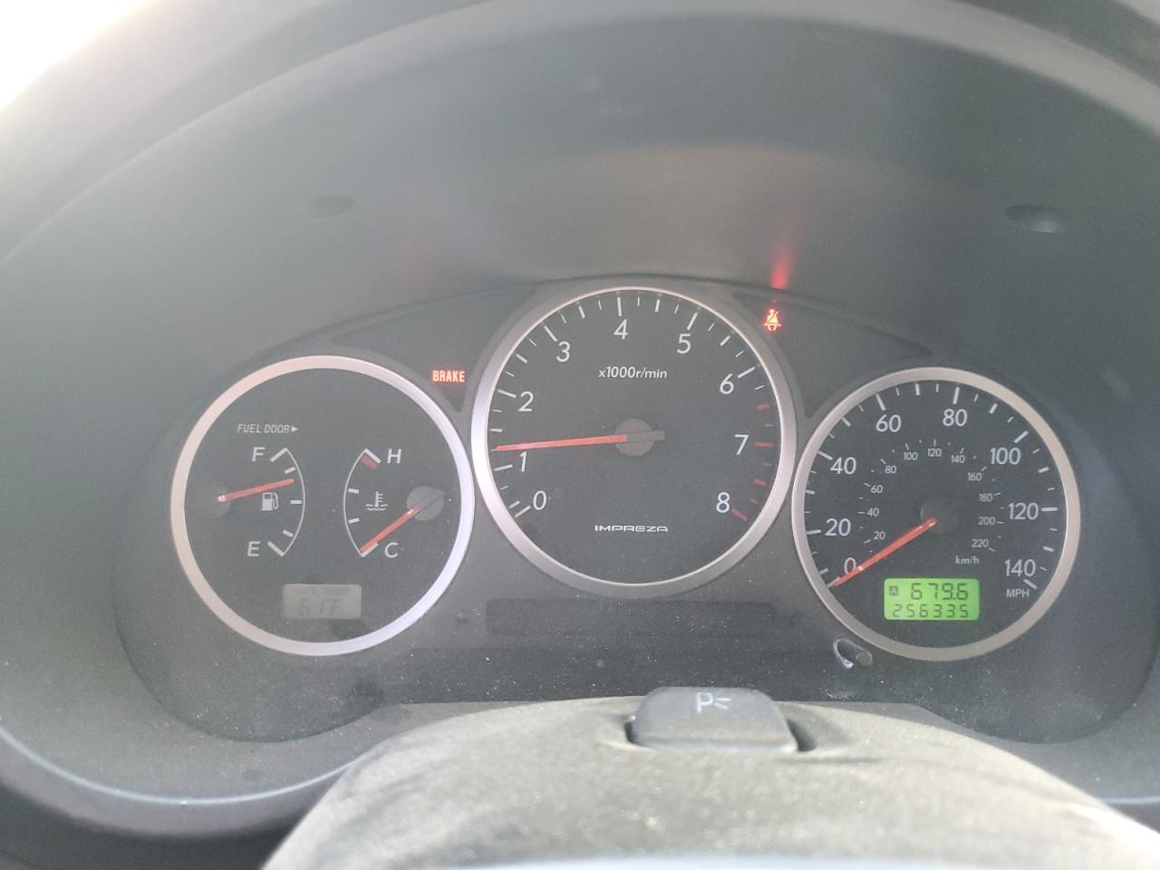 2006 Subaru WRX VIN JF1GD79696G503115 Copart auction photo, hail damage thumbnail 9