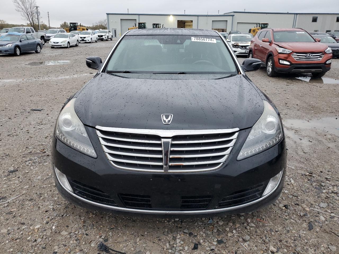 2015 Hyundai Equus VIN KMHGH4JH7FU094068 Copart auction photo, front end / side damage thumbnail 5