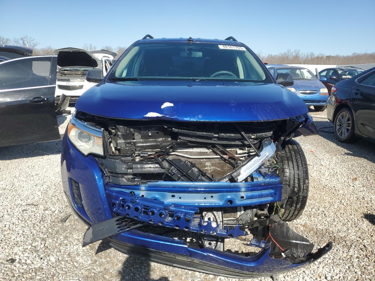 2013 Ford Edge VIN 2FMDK3GCXDBA21399 Copart auction photo, front end damage thumbnail 5