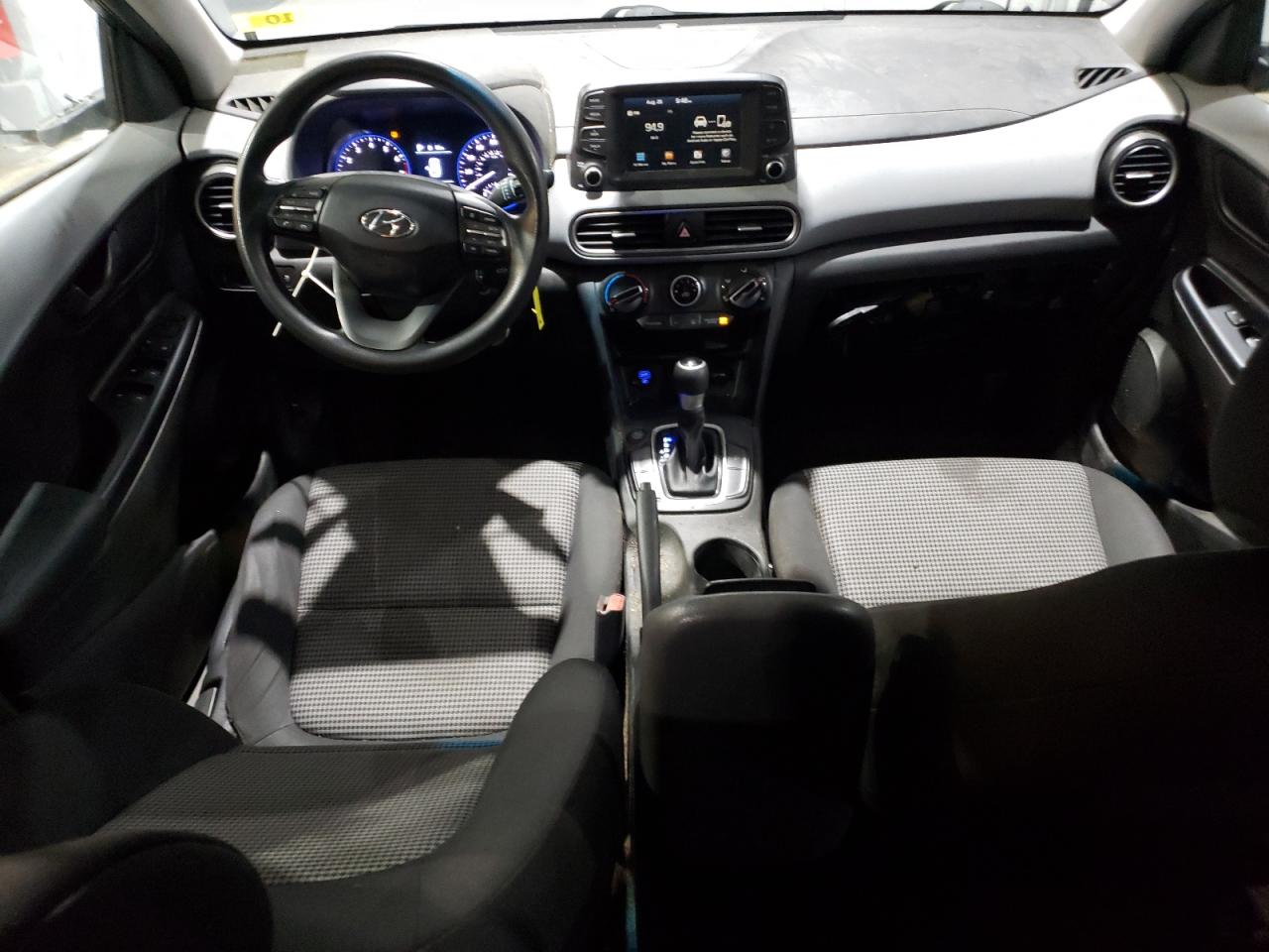 2020 Hyundai Kona VIN KM8K12AA0LU507384 Copart auction photo, front end / undercarriage damage thumbnail 8