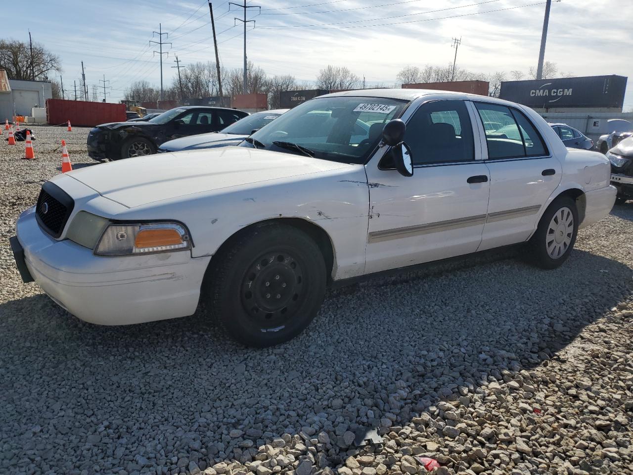 2009 Ford Crown Victoria VIN 2FAHP71V59X146643 - Copart auction photo