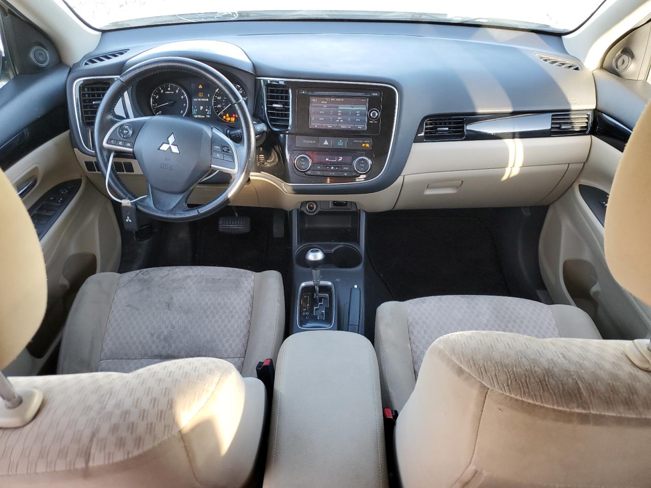 2014 Mitsubishi Outlander VIN JA4AD3A31EZ011248 Copart auction photo, front end / side damage thumbnail 8