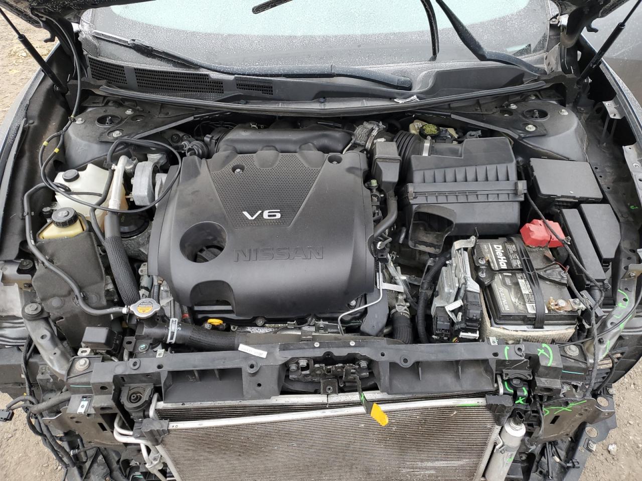 2017 Nissan Maxima VIN 1N4AA6AP2HC370754 Copart auction photo, front end damage thumbnail 11