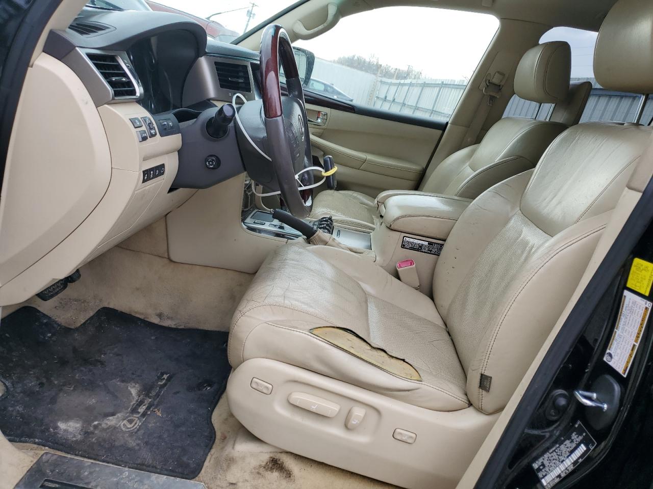 2014 Lexus LX VIN JTJHY7AX3E4132540 Copart auction photo, front end damage thumbnail 7