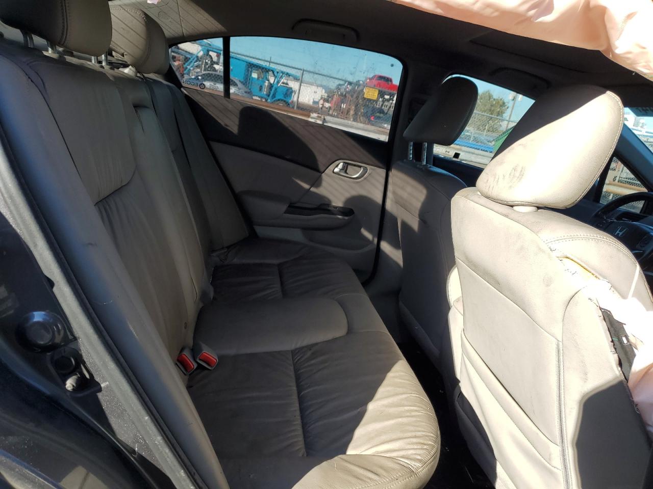 2012 Honda Civic VIN 19XFB2F93CE051932 Copart auction photo, side / all over damage thumbnail 10