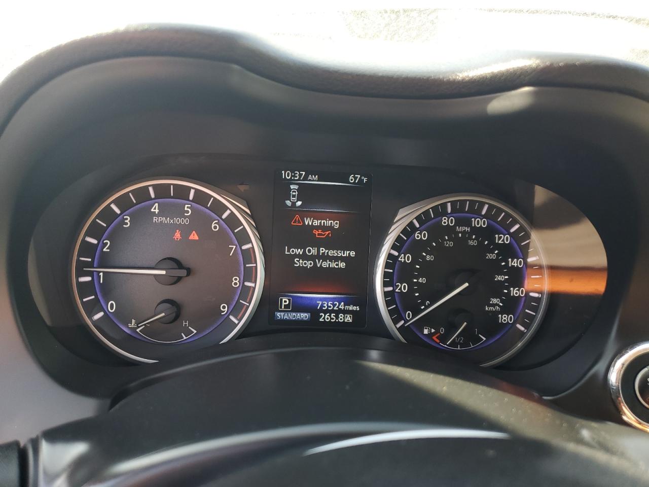 2017 Infiniti Q50 VIN JN1EV7AP8HM731844 Copart auction photo, water/flood damage thumbnail 9
