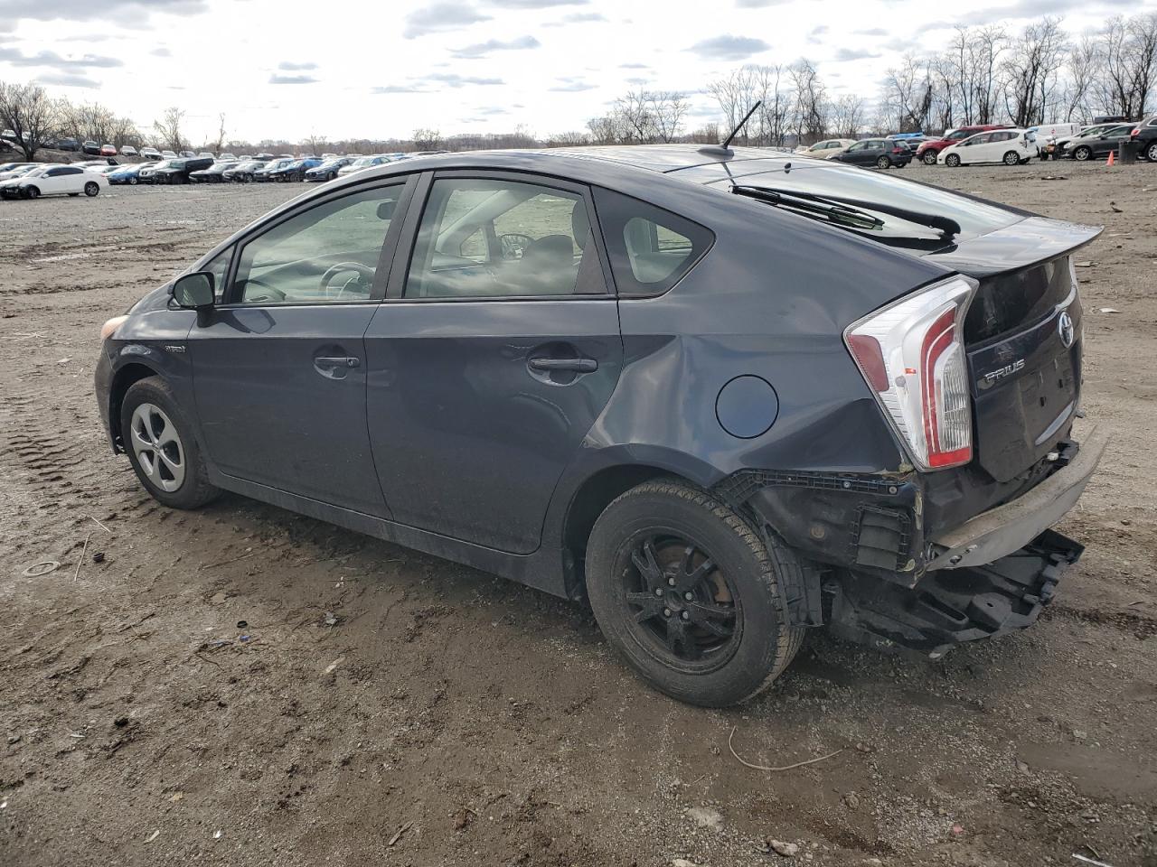 2012 Toyota Prius VIN JTDKN3DU7C5410410 Copart auction photo, rear end damage thumbnail 2