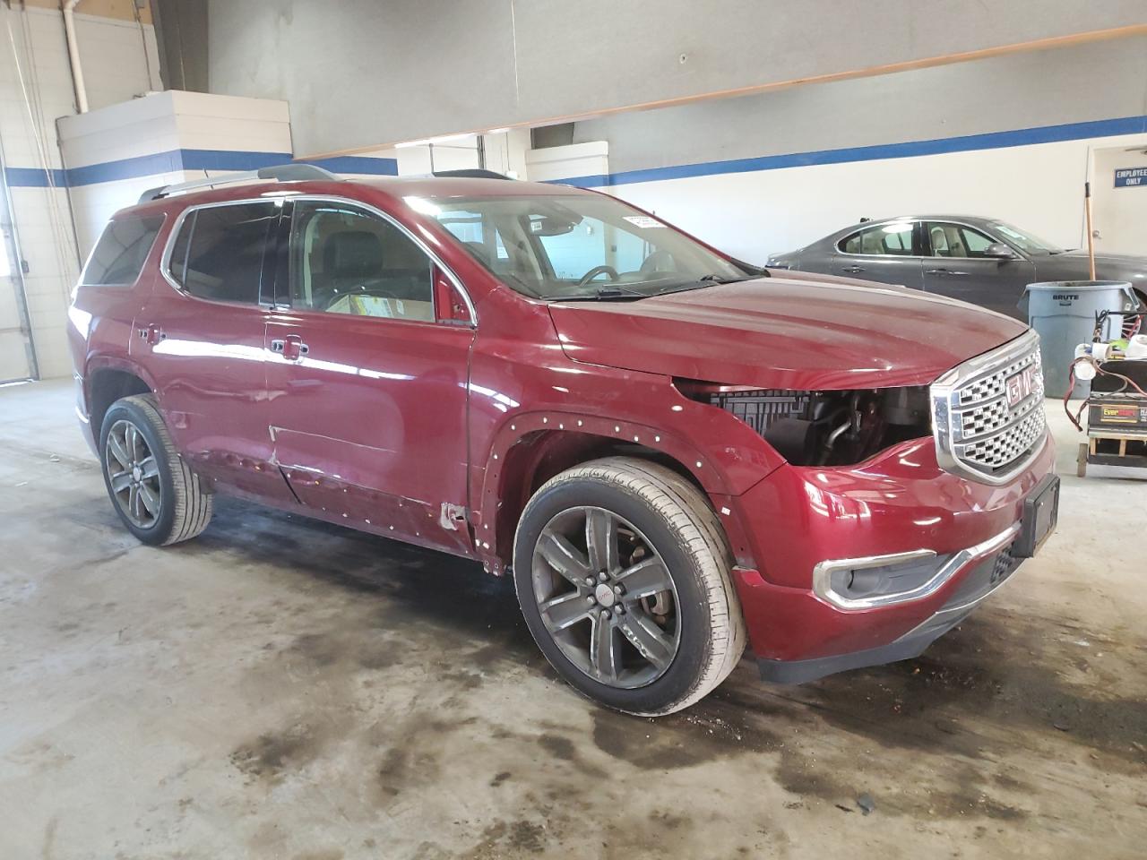 2017 GMC Acadia VIN 1GKKNXLS6HZ140131 Copart auction photo, stripped damage thumbnail 4