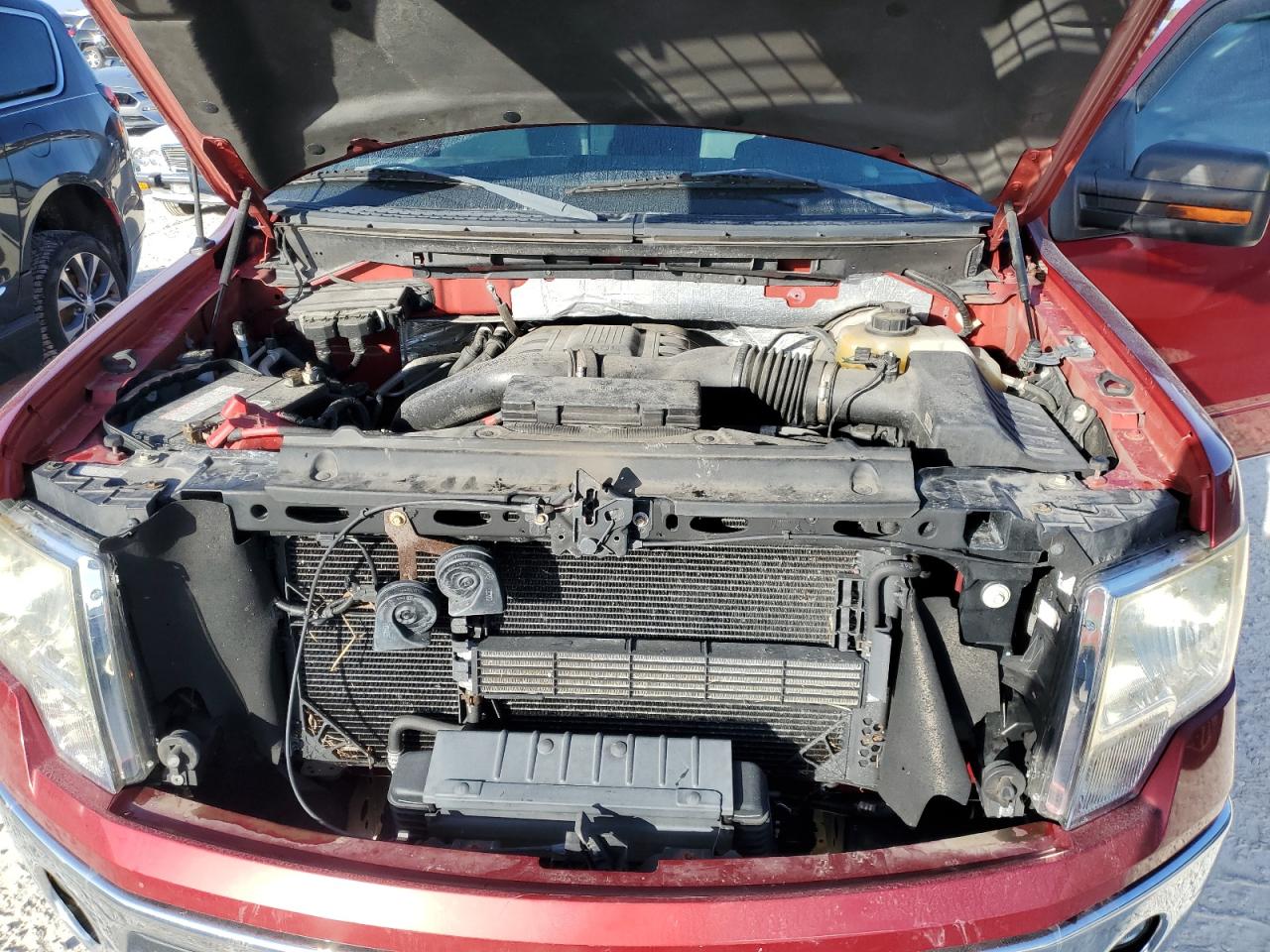 2013 Ford F-150 VIN 1FTFX1CTXDFD15800 Copart auction photo, water/flood damage thumbnail 11