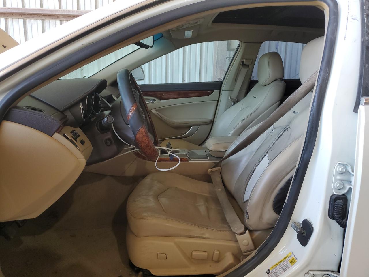 2009 Cadillac CTS VIN 1G6DJ577290152750 Copart auction photo, front end / top/roof damage thumbnail 7