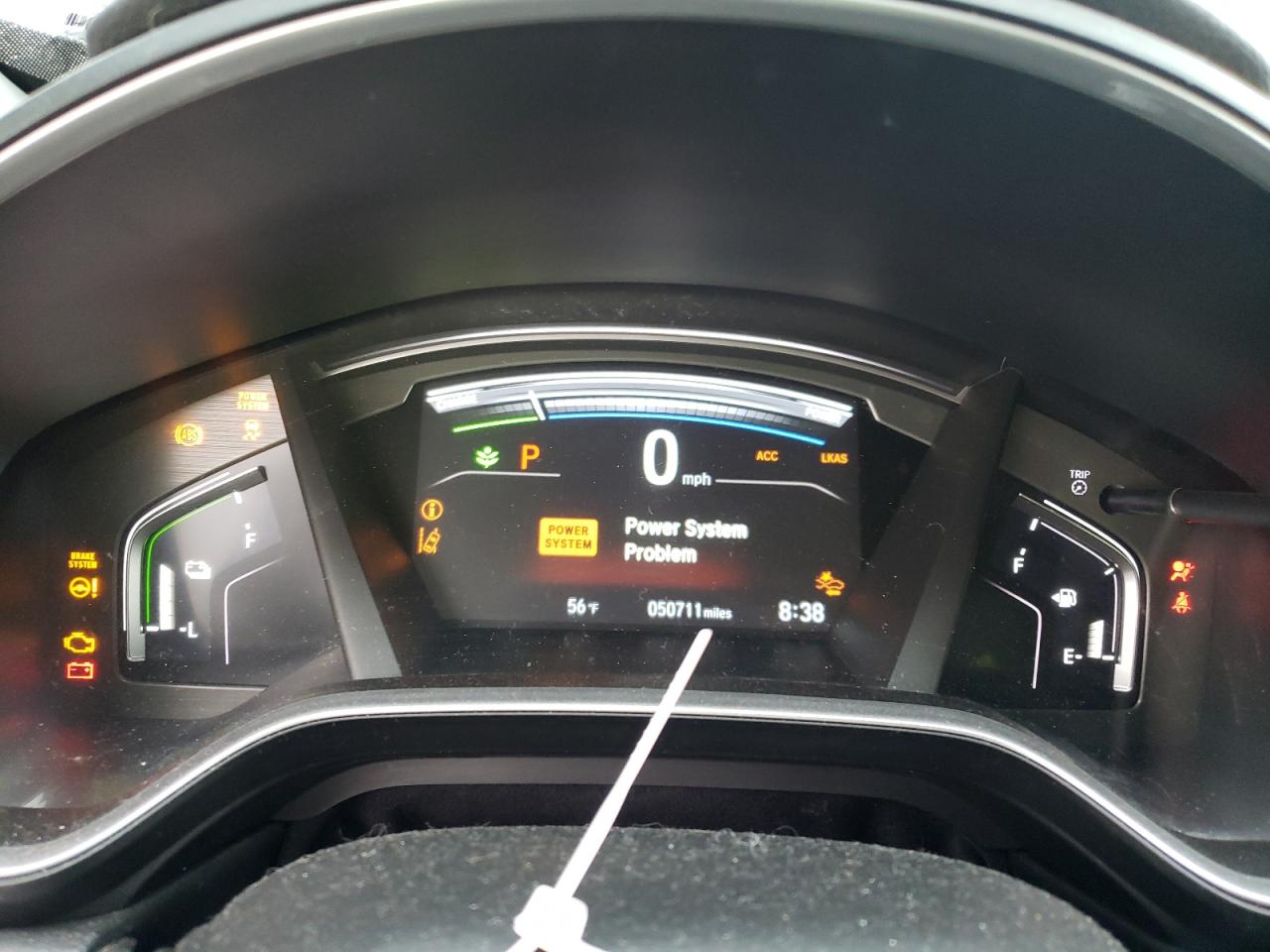 2021 Honda CR-V VIN 7FART6H83ME000632 Copart auction photo, front end damage thumbnail 9
