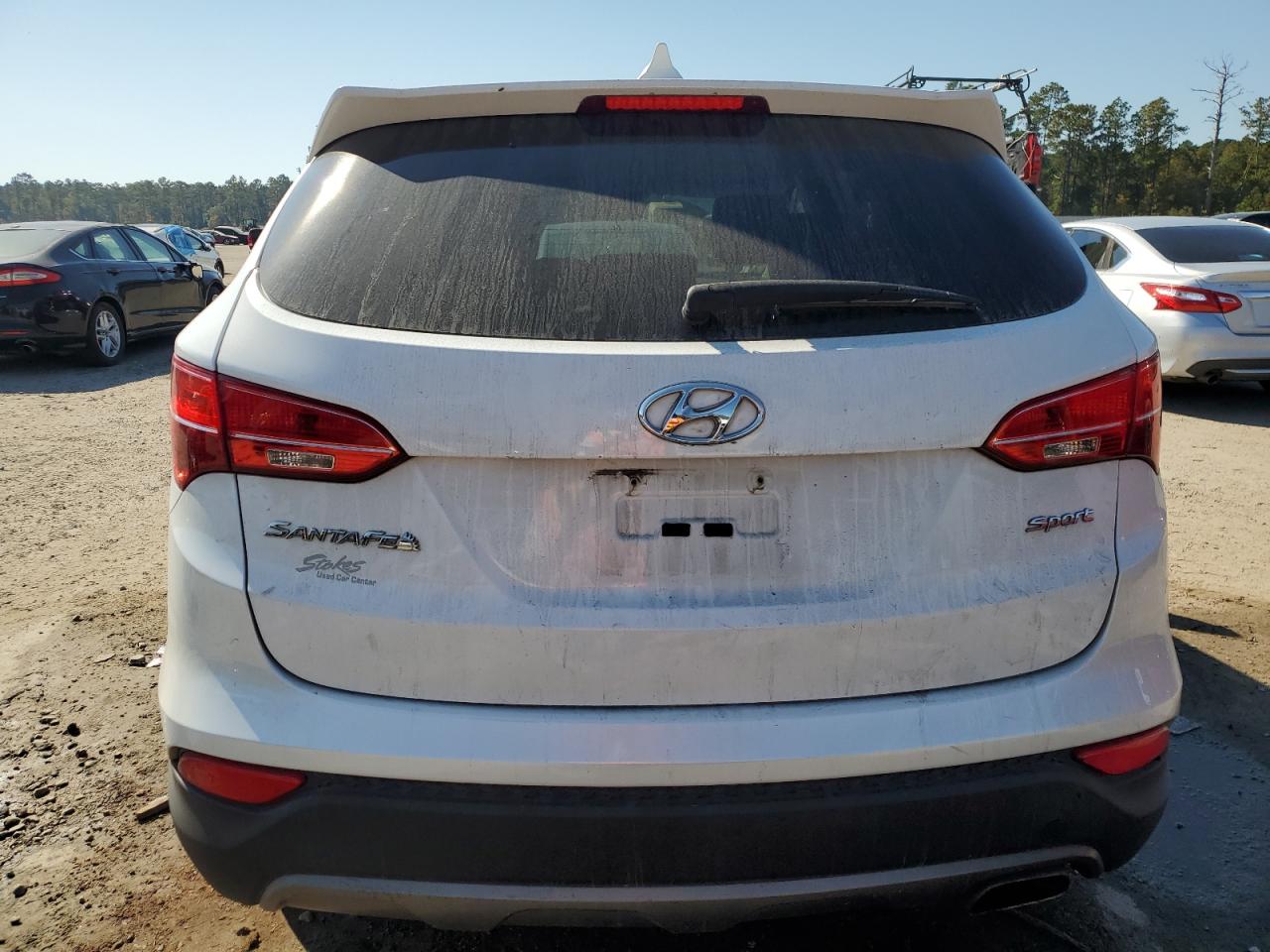 2016 Hyundai Santa Fe VIN 5XYZT3LB5GG317936 Copart auction photo, front end damage thumbnail 6