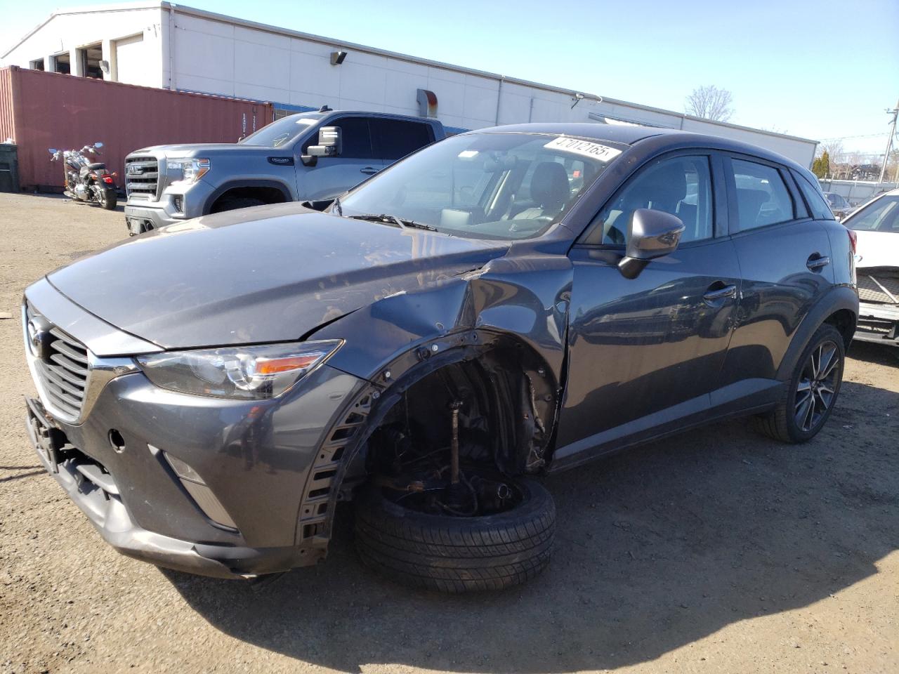 2017 Mazda CX-3 VIN JM1DKFC79H0163216 - Copart auction photo