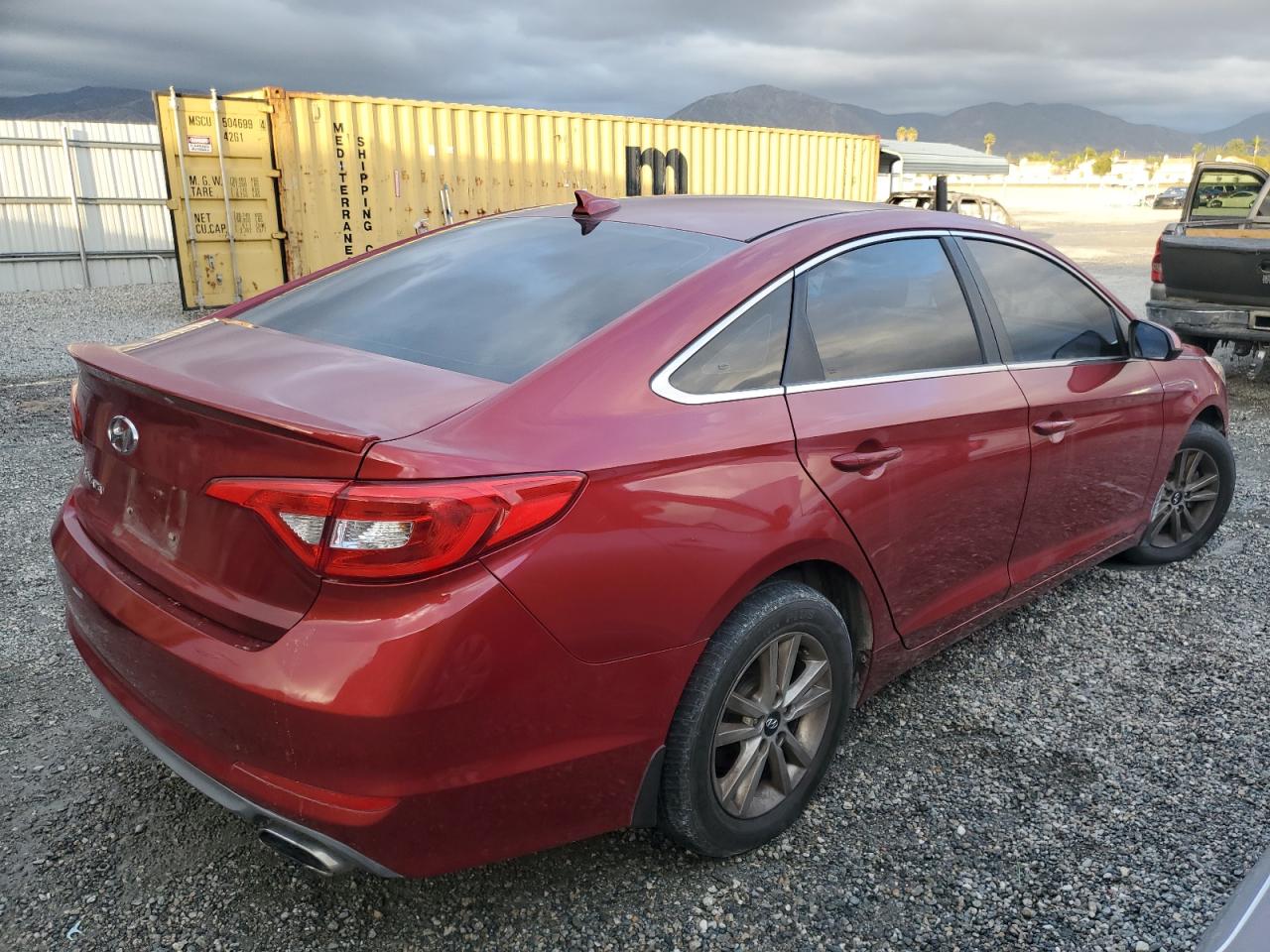 2015 Hyundai Sonata VIN 5NPE24AF8FH175005 Copart auction photo, mechanical / front end damage thumbnail 3