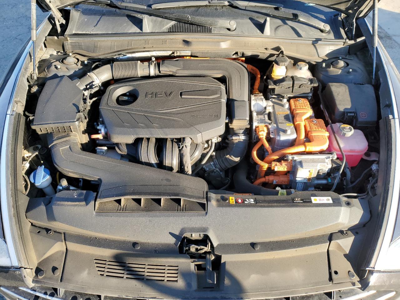 2023 Hyundai Sonata VIN KMHL34JJ2PA062843 Copart auction photo, side / rear end damage thumbnail 11