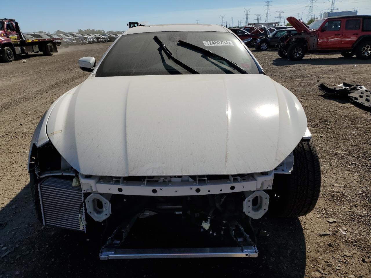 2022 Maserati Ghibli VIN ZAM57YTM2NX399860 Copart auction photo, all over damage thumbnail 5