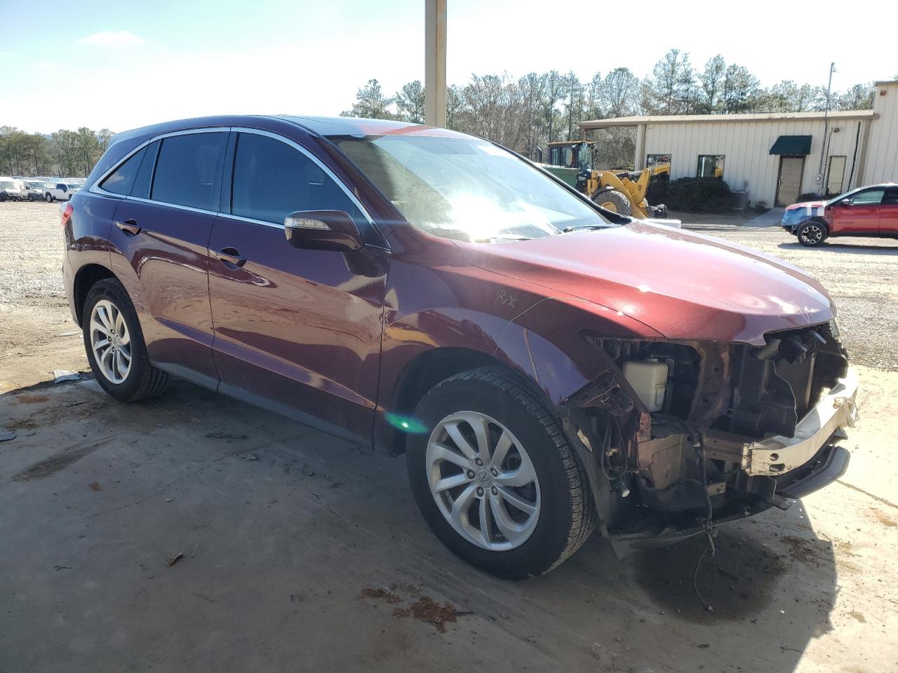 2017 Acura RDX VIN 5J8TB3H3XHL008383 Copart auction photo, front end damage thumbnail 4