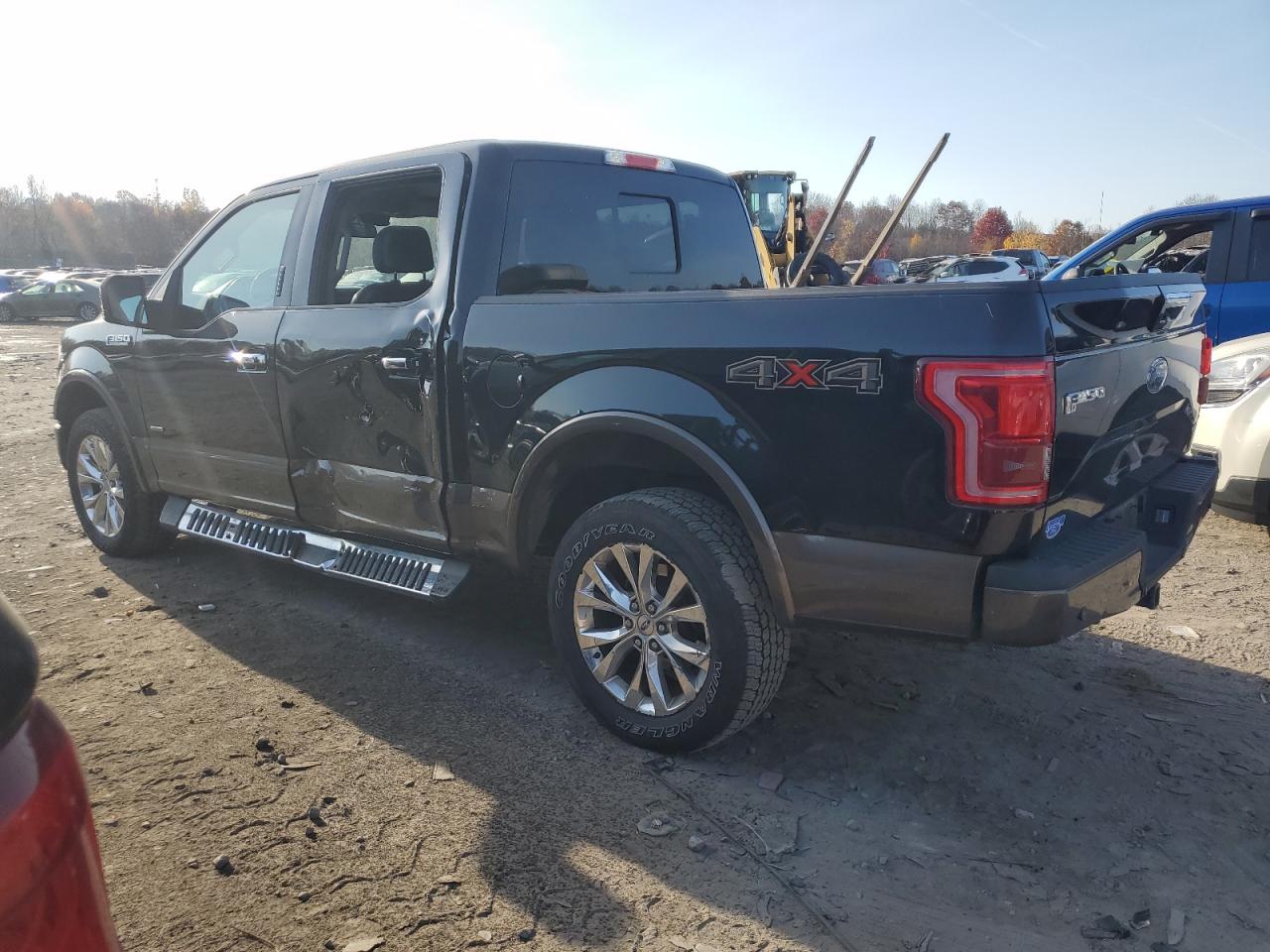 2015 Ford F-150 VIN 1FTEW1EG8FFA83957 Copart auction photo, side damage thumbnail 2