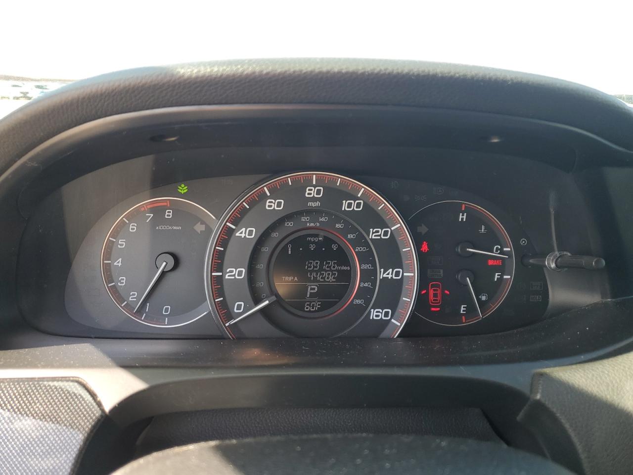 2014 Honda Accord VIN 1HGCR2F54EA223890 Copart auction photo, front end / rear end damage thumbnail 9