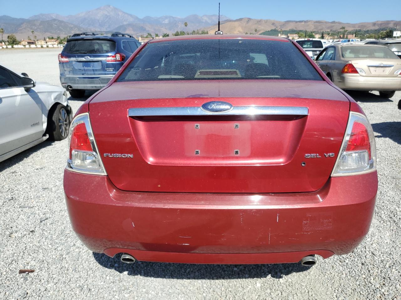 2009 Ford Fusion VIN 3FAHP081X9R108138 Copart auction photo, side damage thumbnail 6