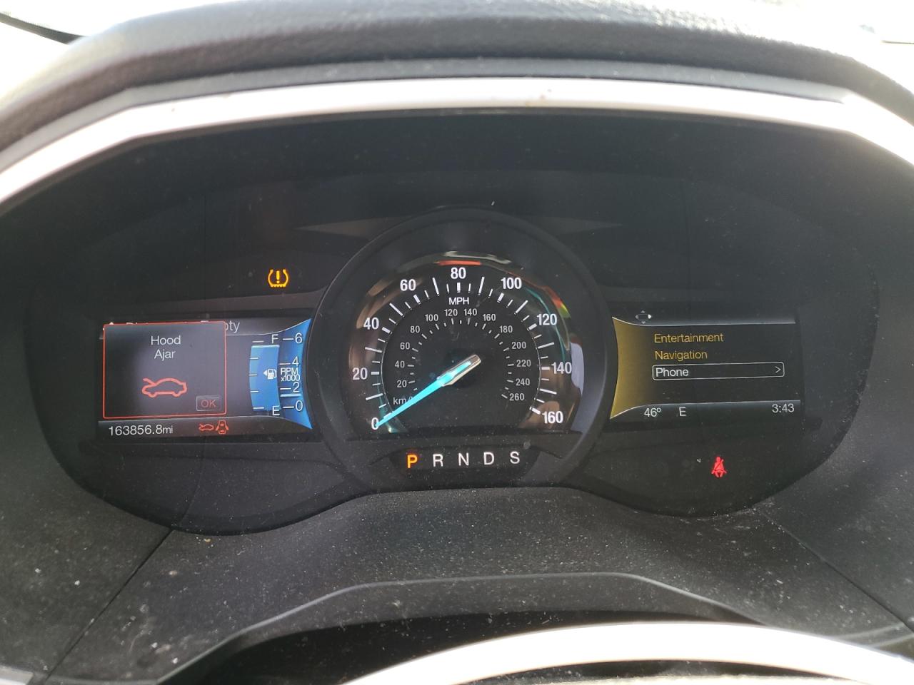 2015 Ford Edge VIN 2FMTK3J8XFBB91300 Copart auction photo, front end / side damage thumbnail 9