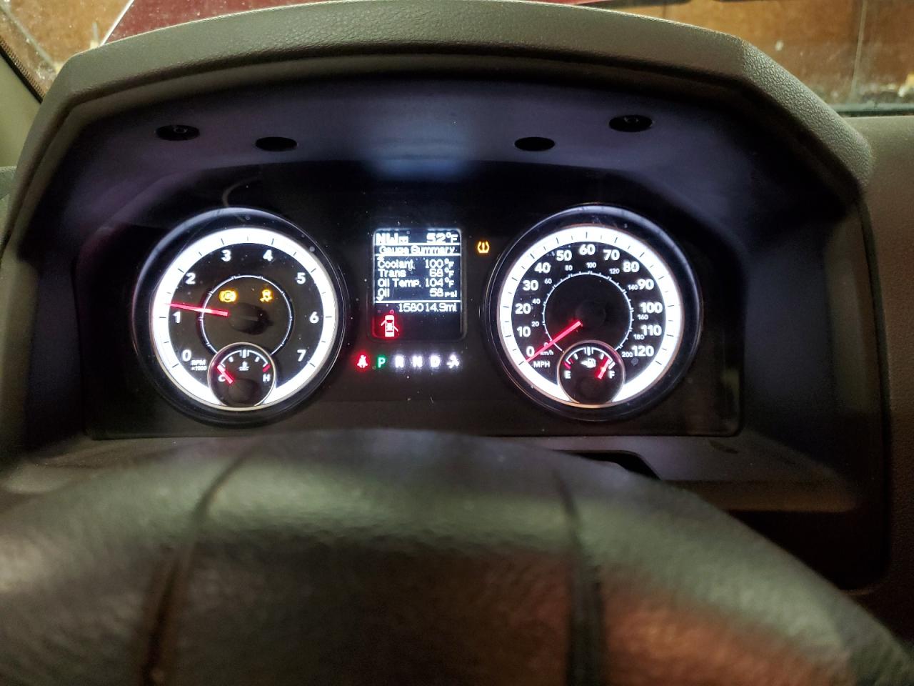 2015 RAM 1500 VIN 1C6RR7KT3FS596822 Copart auction photo, top/roof / side damage thumbnail 9