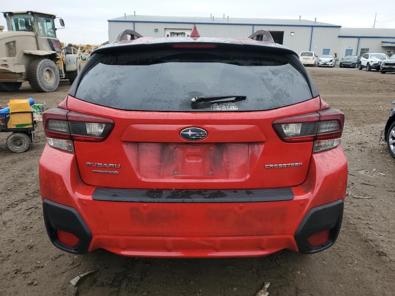 2021 Subaru XV VIN JF2GTHNC4MH308398 Copart auction photo, burn damage thumbnail 6