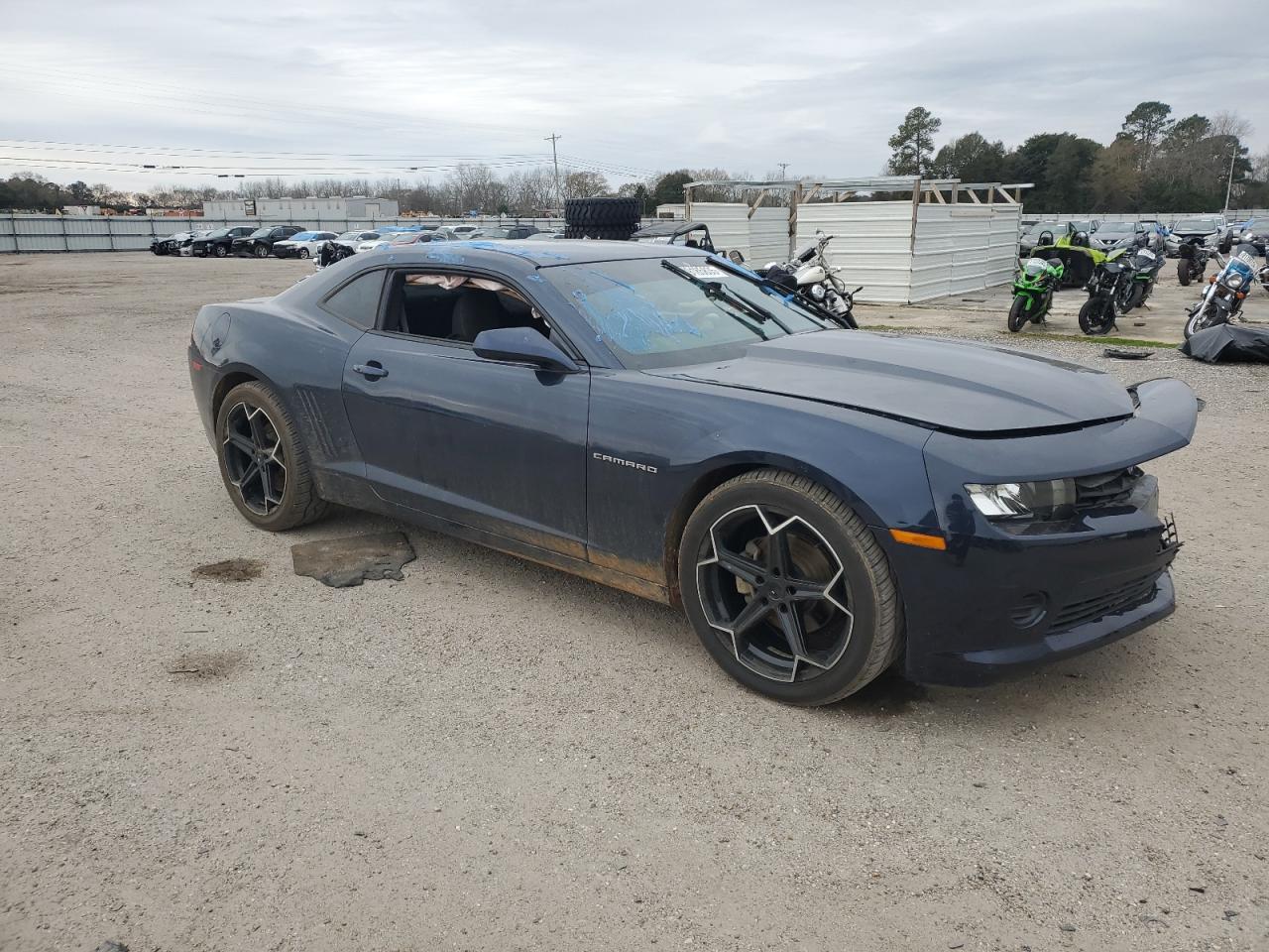 2015 Chevrolet Camaro VIN 2G1FB1E37F9299796 Copart auction photo, front end damage thumbnail 4