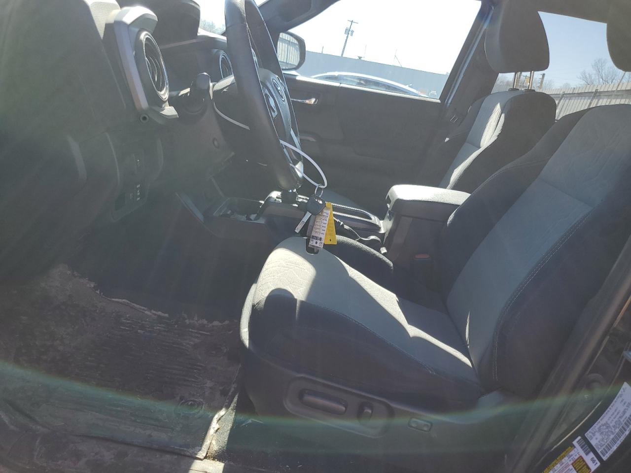 2020 Toyota Tacoma VIN 3TMDZ5BN0LM081211 Copart auction photo, rear end / side damage thumbnail 7