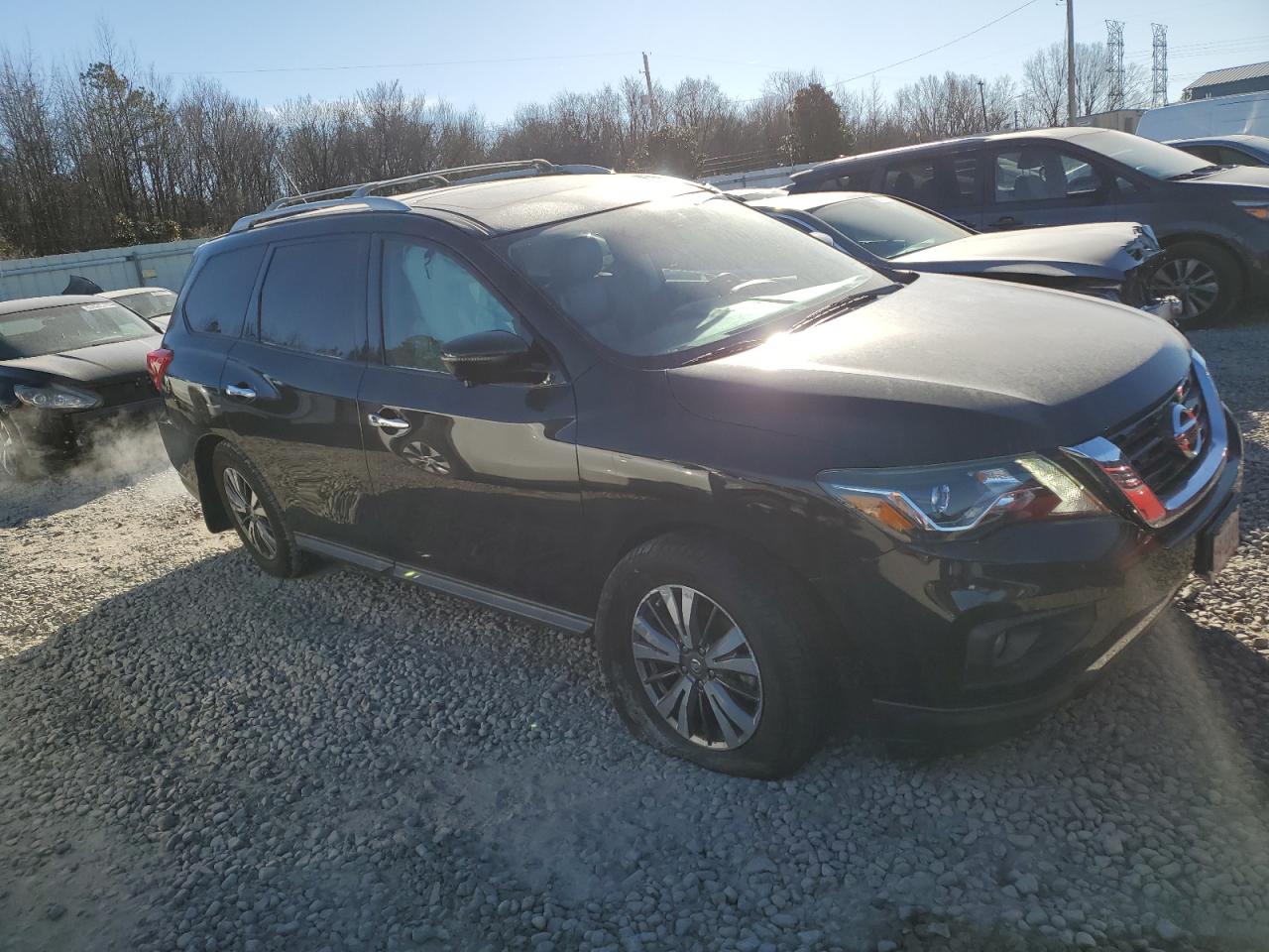 2017 Nissan Pathfinder VIN 5N1DR2MN5HC603430 Copart auction photo, all over / frame damage damage thumbnail 4