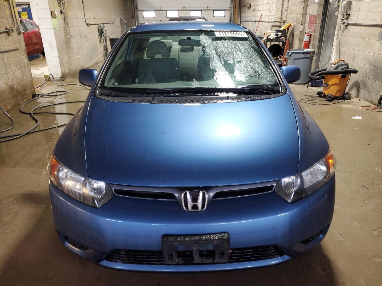 2006 Honda Civic VIN 2HGFG12656H547008 Copart auction photo, rear end damage thumbnail 5